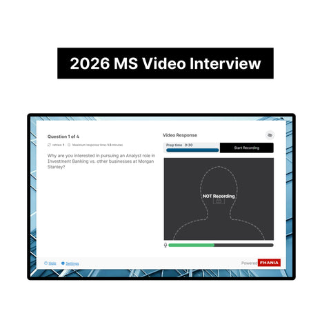 2026 Morgan Stanley Online Assessment and Video Interview Tutorials