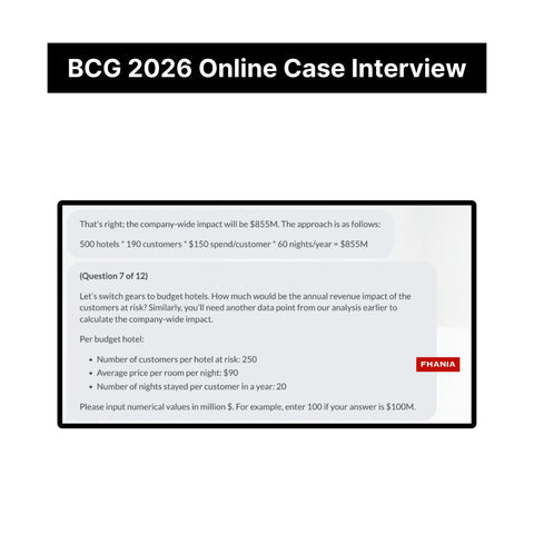2026 BCG Consulting Career Assessment, Online Case and Quantitative Reasoning Test Tutorials