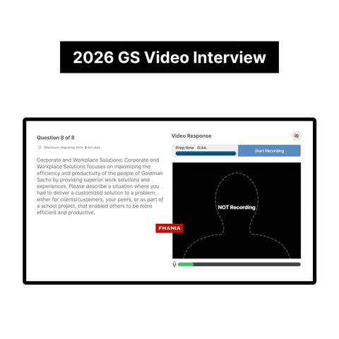 2026 Goldman Sachs Video Interview, Coding & Math Online Assessment Answers