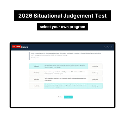 2026 Bank of England Situational Judgement Test and Video Interview and Answers