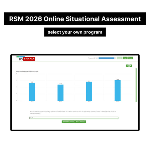 2026 RSM Online Situational Assessment and Job Simulation Assessment Tutorials