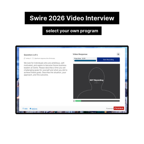 2026 Swire Group Video Interview and Online Assessment Exact Questions and Answers