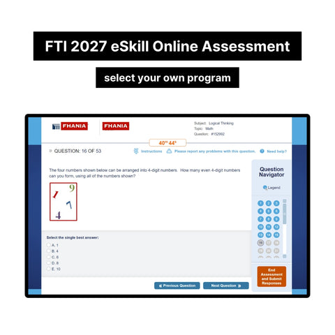 2027 FTI Consulting Pre-recorded Video Interview & Online Assessment Tutorials
