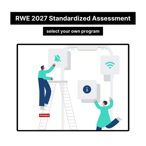 2027 RWE Standardised Assessment Online Analytics Test and Tutorials