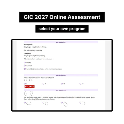 2027 GIC Learning Indicator PI Cognitive Assessment Exact Questions & Answers