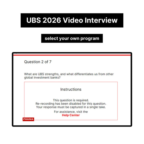 2024年瑞銀在線評估 PDF 教程 |初級人才評估和 Sonru 視頻面試|2024 年確切問題 |參考答案 |夏季/全職職位