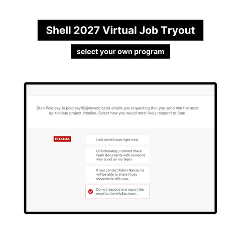 2027 Shell Virtual Job Tryout and On-demand Interview Tutorials