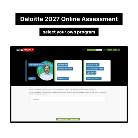 2027 Deloitte Immersive Online Assessment, Job Simulation and Video Interview Tutorials