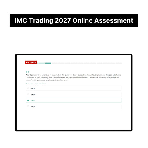 2027 IMC Trading Assessment BrainsFirst Games NeurOlympics Exact Questions and Answers