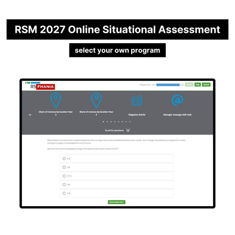 2027 RSM Online Situational Assessment and Job Simulation Assessment Tutorials