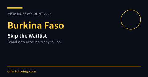 Get Meta Muse in Burkina Faso (2026) - No Waitlist Method That Works
