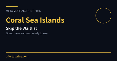How to Get Meta Muse Account in Coral Sea Islands (2026) - Skip the Waitlist