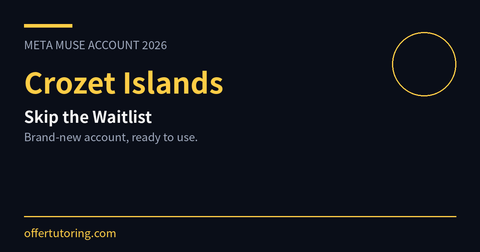 Meta Muse Account in Crozet Islands: Complete 2026 Registration Guide