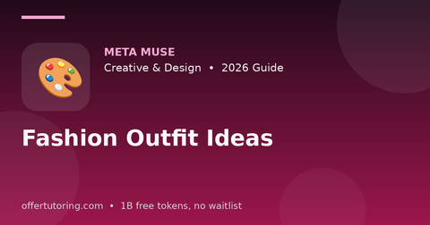 Fashion Outfit Ideas illustration – Meta Muse Creative & Design guide 2026