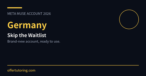 How to Get Meta Muse Account in Germany (2026) - Skip the Waitlist