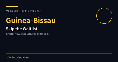 Meta Muse Account in Guinea-Bissau: Complete 2026 Registration Guide