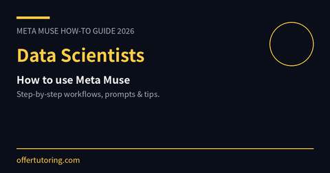 Data Scientists using Meta Muse in 2026 - how-to guide