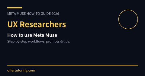 UX Researchers using Meta Muse in 2026 - how-to guide
