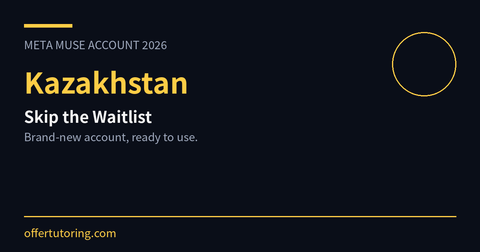 Meta Muse Account in Kazakhstan: Complete 2026 Registration Guide