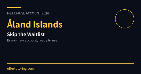 How to Get Meta Muse Account in Åland Islands (2026) - Skip the Waitlist