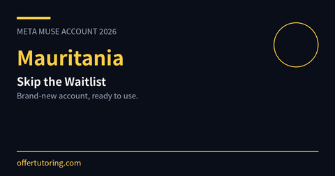 How to Get Meta Muse Account in Mauritania (2026) - Skip the Waitlist
