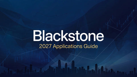 Blackstone 2027 Applications Guide