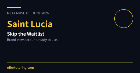 Meta Muse Account in Saint Lucia: Complete 2026 Registration Guide