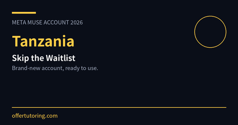 Meta Muse Account in Tanzania: Complete 2026 Registration Guide