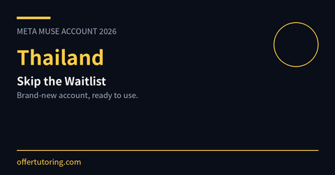 Get Meta Muse in Thailand (2026) - No Waitlist Method That Works