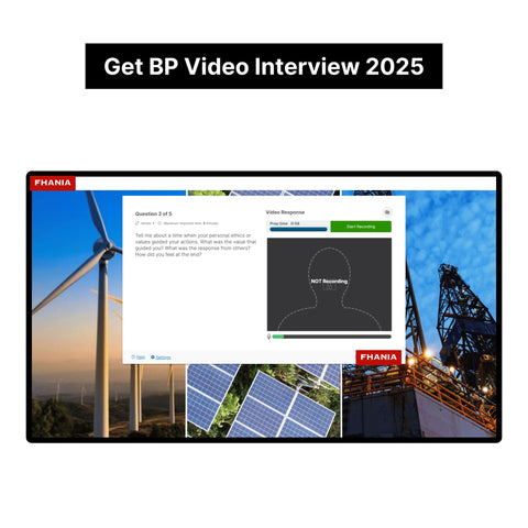 2025 BP Video Interview and Online Assessment Exact Questions and Answers