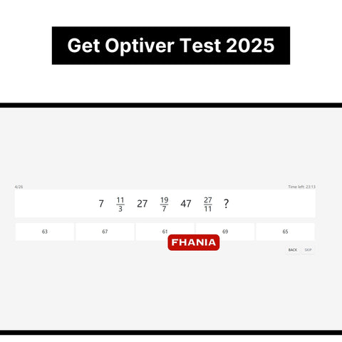 2025 Optiver Online Assessment Exact Questions & Answers