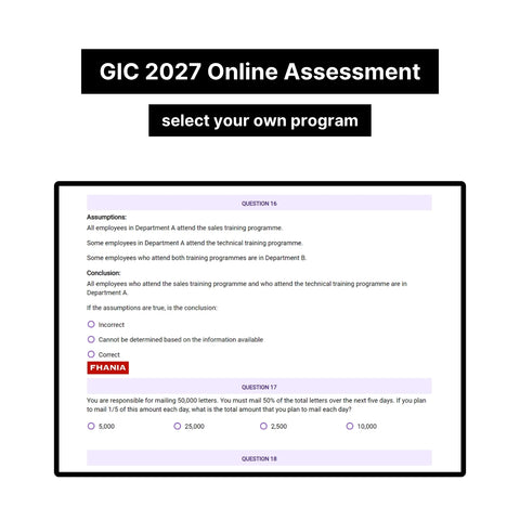 2027 GIC Learning Indicator PI Cognitive Assessment Exact Questions & Answers
