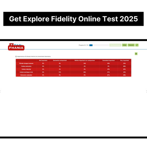 2025 Fidelity Online Assessment and Video Interview Tutorials