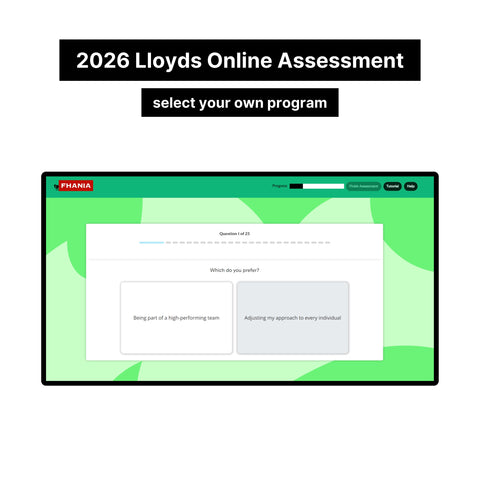 2026 Lloyds Bank Online Assessment & Job Insight Assessment Tutorials