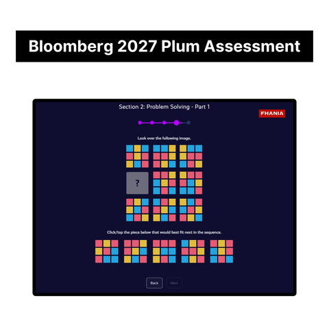 2027 Bloomberg Plum Online Assessment & Video Interview Tutorials