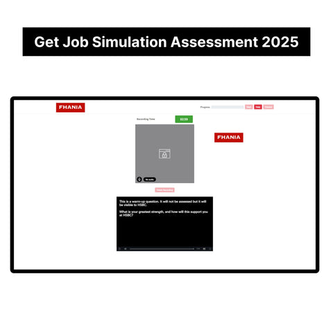 2025 HSBC Online Immersive Assessment and Job Simulation Tutorials