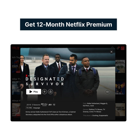 Netflix Premium 12-Month Stable Account