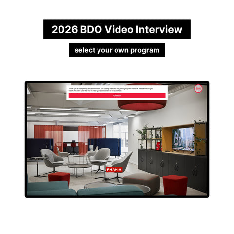 2026 BDO Interactive Assessment Online Assessment Exact Questions and Answers