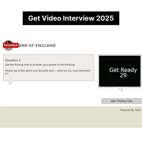 2025 Bank of England Situational Judgement Test and Video Interview Exact Questions and Answers