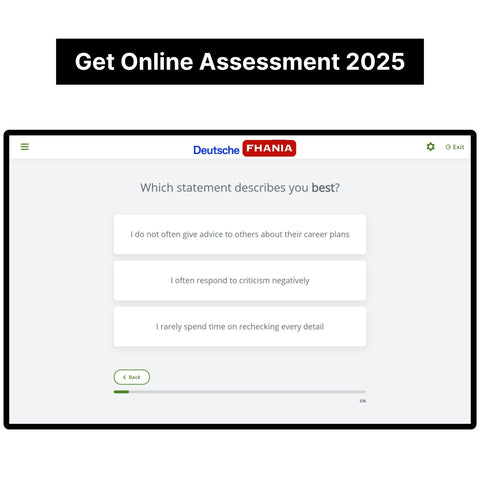 2025 Deutsche Bank Online Assessment (Situational Judgement Test) and Video Interview Tutorials