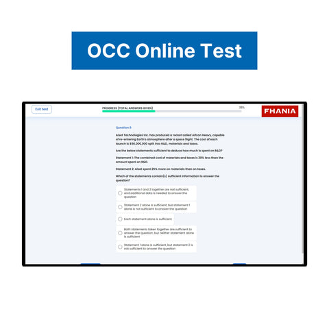 2025 OC&C Strategy Consultants Online Test Tutorials