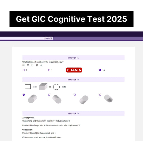 2025 GIC PI Cognitive Assessment Exact Questions & Answers