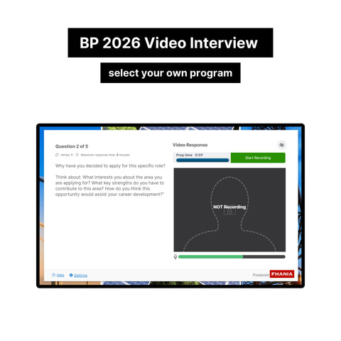 2026 BP Video Interview and Online Assessment Exact Questions and Answers