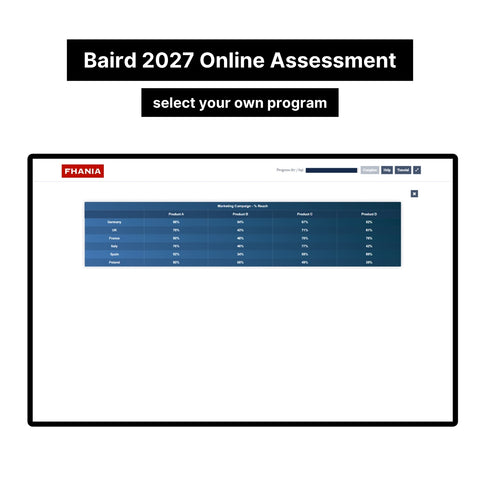 2027 Baird Online Assessment Exact Questions & Answers