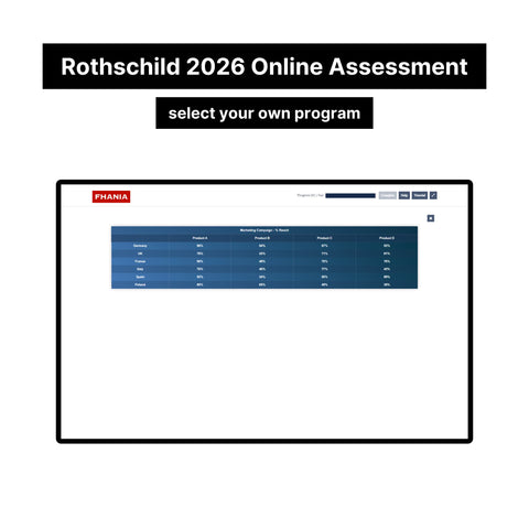 2026 Rothschild Blended Online Assessment Exact Questions and Answers