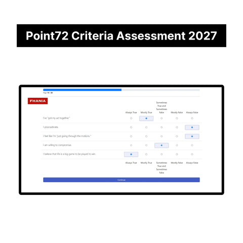 2027 Point72 Academy Criteria Assessment Exact Questions and Answers
