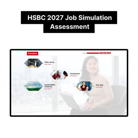 2027 HSBC Online Immersive Assessment and Job Simulation Tutorials