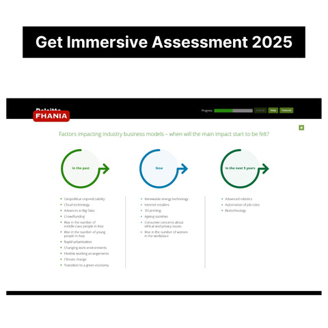 2025 Deloitte Immersive Online Assessment, Job Simulation and Video Interview Tutorials