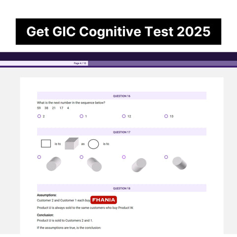 2025 GIC PI Cognitive Assessment Exact Questions & Answers