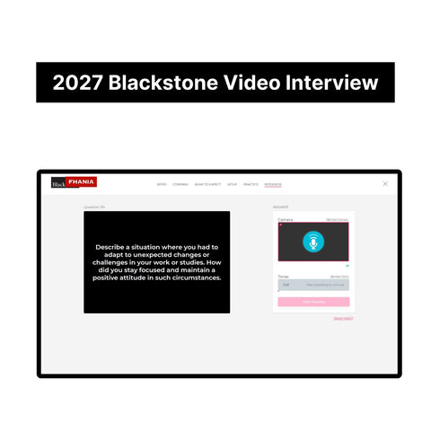 2024 Blackstone Pymetrics 數字面試教程 - 夏季和全職分析師 |確切的問題和答案